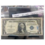 1935 One Dollar Silver Certificate Note