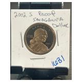 2002-S Proof Sacagawea Dollar