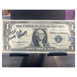 1935-G $1 Silver Certificate Bill