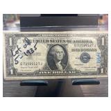 5 1935 U.S. $1 Silver Certificates