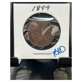 1899 Indian Head One Cent Coin