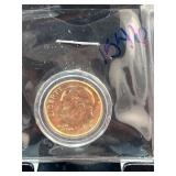 2009 P Roosevelt Dime in Protective Case