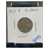 1917 P Buffalo Nickel in Holder