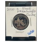 2000-S Proof Massachusetts Quarter