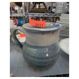 Handmade Glazed Ceramic Pitcher