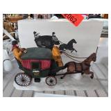 Heritage Village Dover Coach Porcelain Figurine