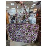 Vera Bradley Purple Floral Tote Bag