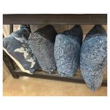 Four Barclay Butera Decorative Pillows