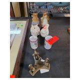 Decorative Figurines and Elephant Stand Lot