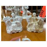 German Porcelain Figurine Planters