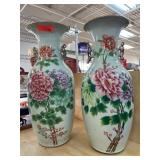 Hand-Painted Porcelain Vases