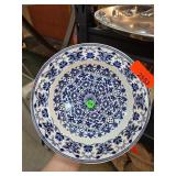 Booths Blue and White Decorative Plate