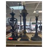 Five Decorative Table Lamps