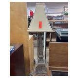 Decorative Table Lamp with Ornate Metal Base