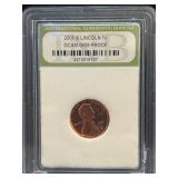 2001-S Lincoln Cent DCAM Gem Proof in Slab