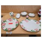 Franciscan Desert Rose Dish Set With Floral Design