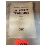1956 Edition of La Foret Tragique by Arturo Hernan