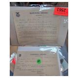 WWI Period Marching And Farewell Orders