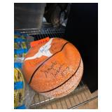 Autographed Texas Longhorns Basketball