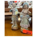 Porcelain Figurine Pair by L.L.N., Inc.
