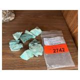 Natural Turquoise Rough 500+ Carats