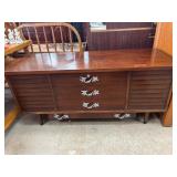 Wooden Chest With Drawers and Cedar Lining