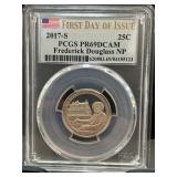 2017-S PCGS PR69DCAM Frederick Douglass Coin