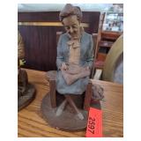 Figure of Seated Woman By Bjork 1971