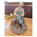 Thomas K. Clark Uncle Nate Sculpture With CO