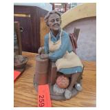 Thomas Clark Sculpture With Certificate of Authent