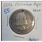 1892 Columbian Exposition Half Dollar