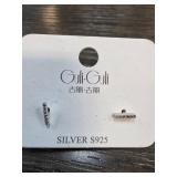 Sterling Silver Bar Earrings by Guli Guli