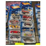 10 Hot Wheels Die-Cast Cars