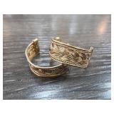 Sterling Silver Braided Earrings