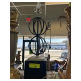 Modern Metal Table Lamp With Geometric Design