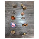 Military and Patriotic Pins Collection