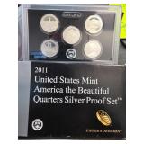 2011 US Mint America the Beautiful Quarters Set