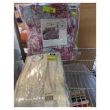 Twin Quilt and 84-Inch Curtain Set