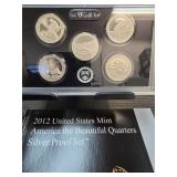 2012 US Mint America the Beautiful Quarters