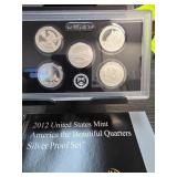 2012 US Mint America the Beautiful Quarters Set