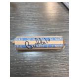 Rolled Buffalo Nickels in Paper Wrapper