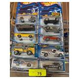 10 Hot Wheels Diecast Cars