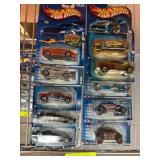 10 Hot Wheels Die-Cast Cars