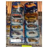 10 Hot Wheels Cars in Original Packaging
