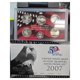2007 United States Mint Silver Proof Set