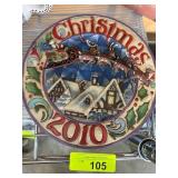 Jim Shore 2010 Christmas Wall Plaque