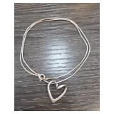 Sterling Silver Heart Necklace