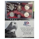 2008 United States Mint 50 State Quarters Silver P