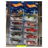 10 Hot Wheels Die-Cast Vehicles
