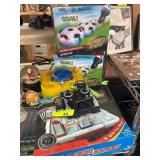 Lot with Games and RC Helicopter